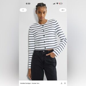 Aritzia notable cardigan